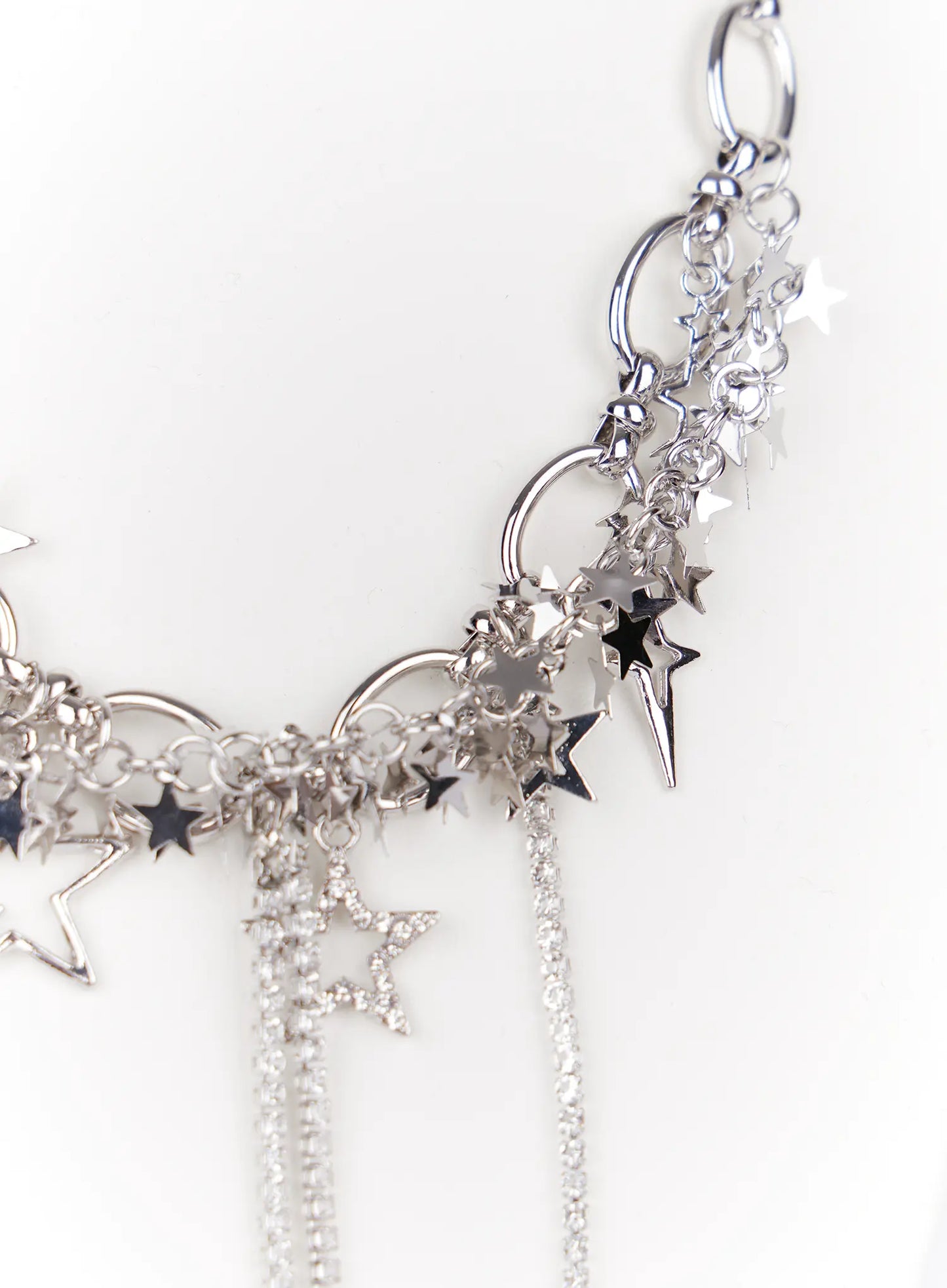 Chunky Starlit Chain Necklace IO527