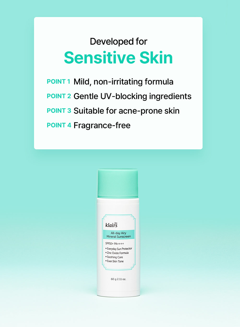 All-day Airy Mineral Sunscreen (60g)