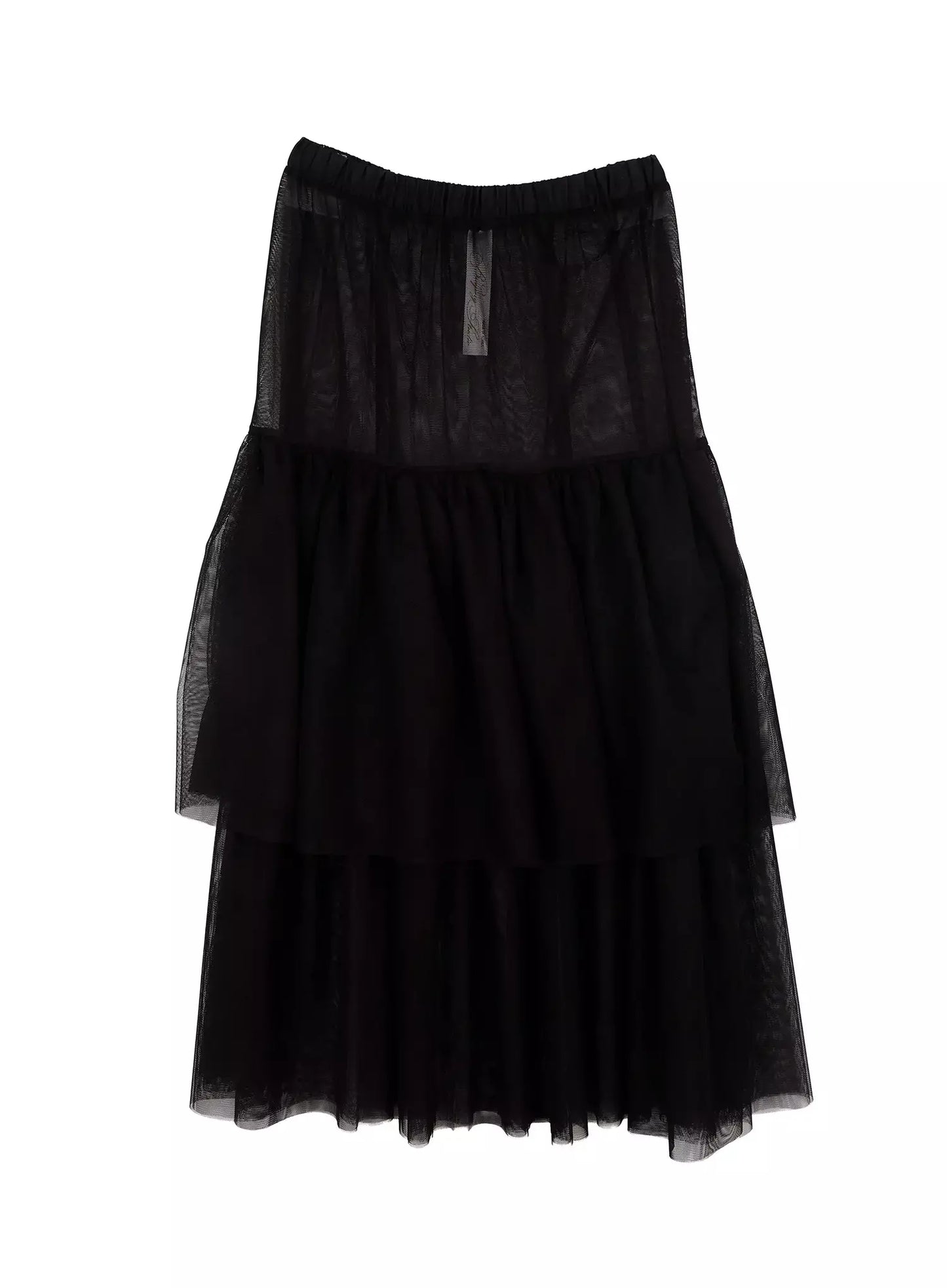 Chiffon Layered Midi Skirt IM523