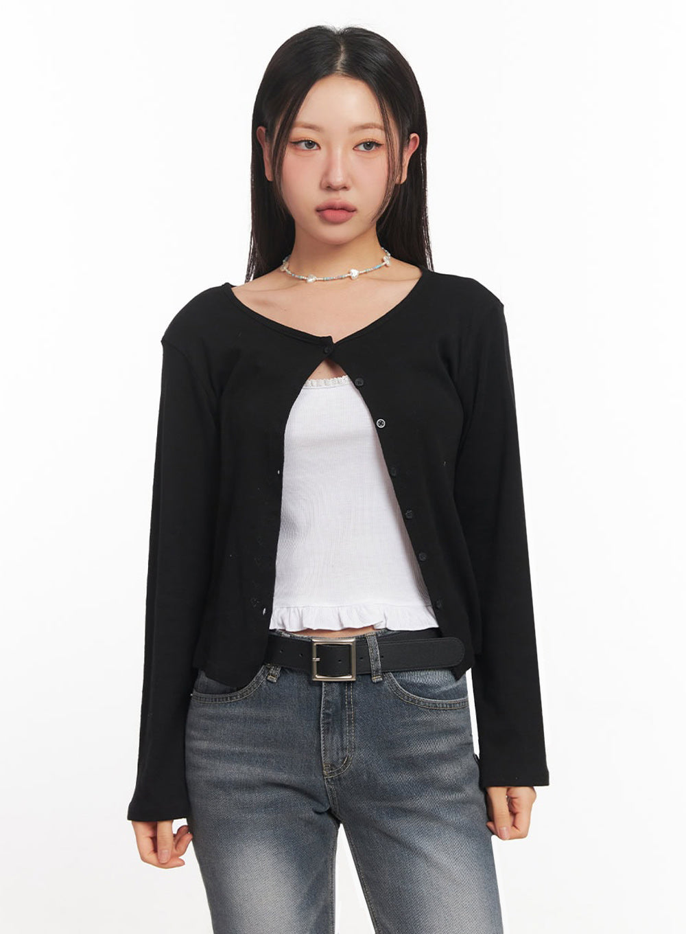 Blossom Buttoned Cardigan IA524