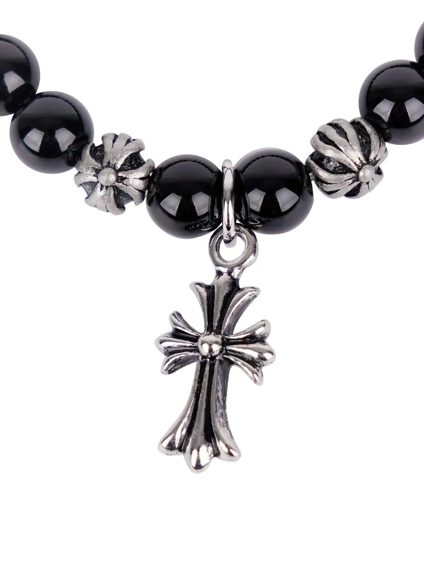 Beaded Dangly Pendant Bracelet IO523