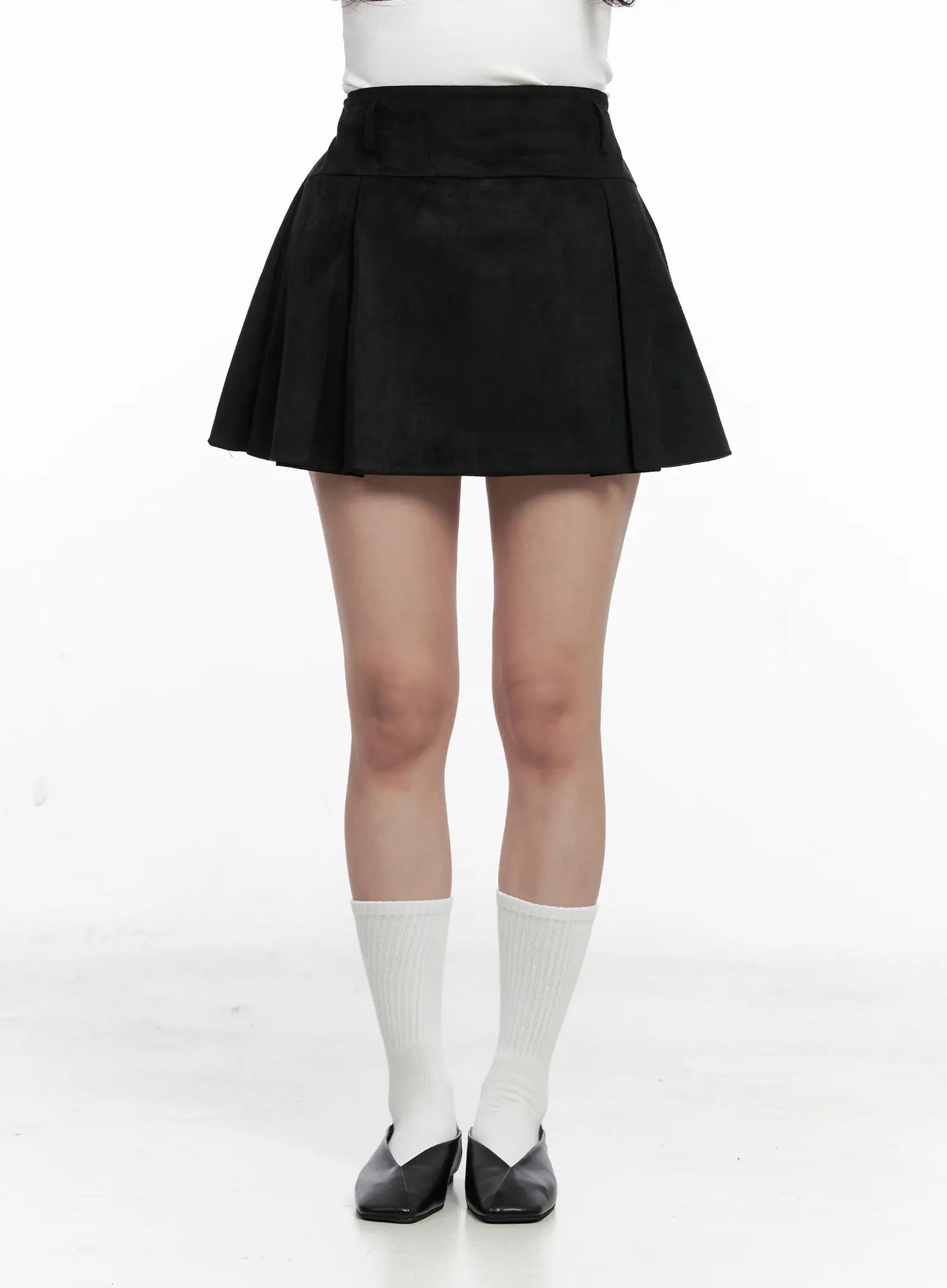 Chic Pleated Mini Skirt CO524