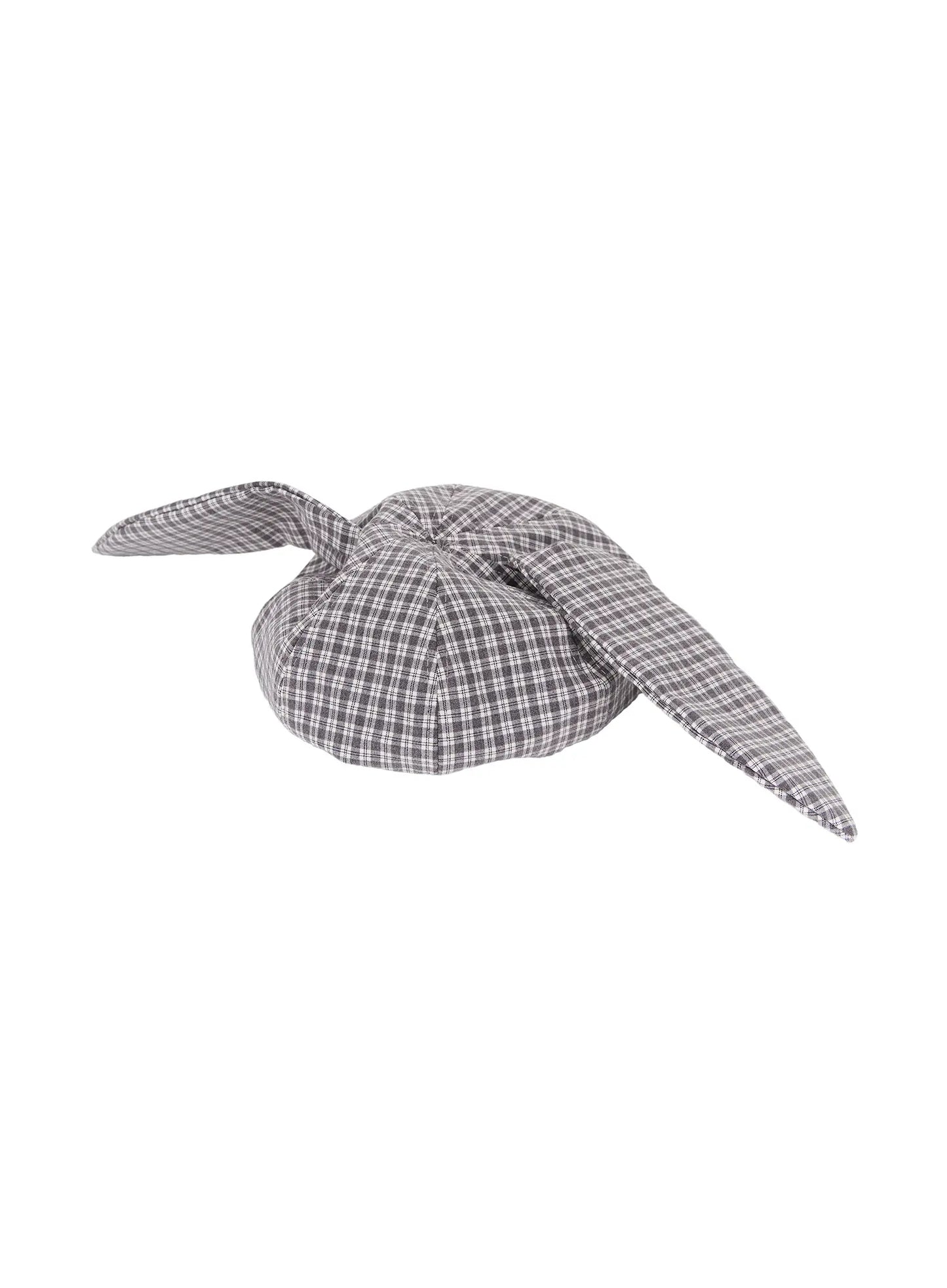 Checkered Rabbit Ear Hat CY513