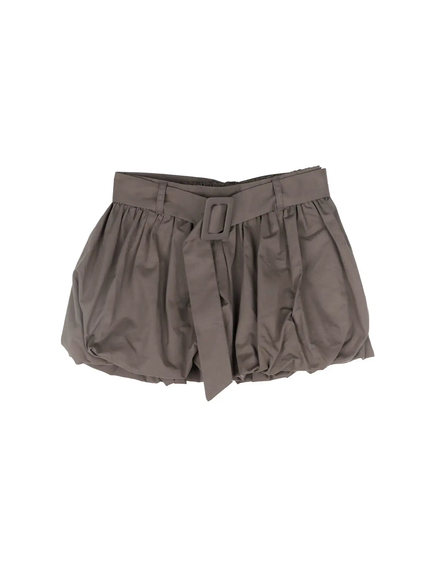 Belted Pumpkin Mini Skirt CF504