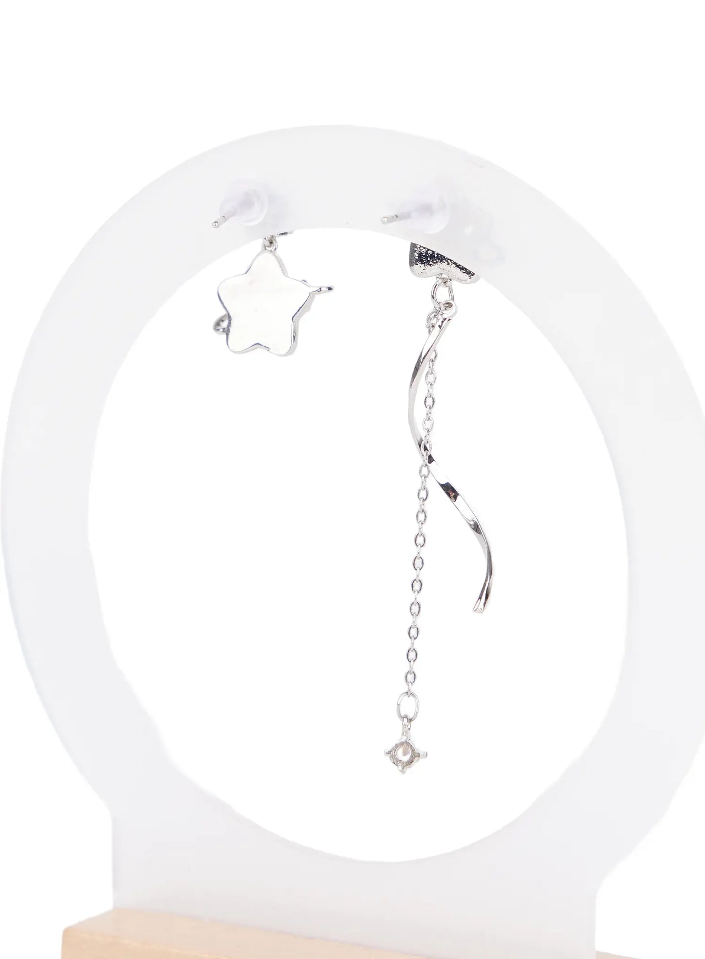 Asymmetric Star Earrings CJ523
