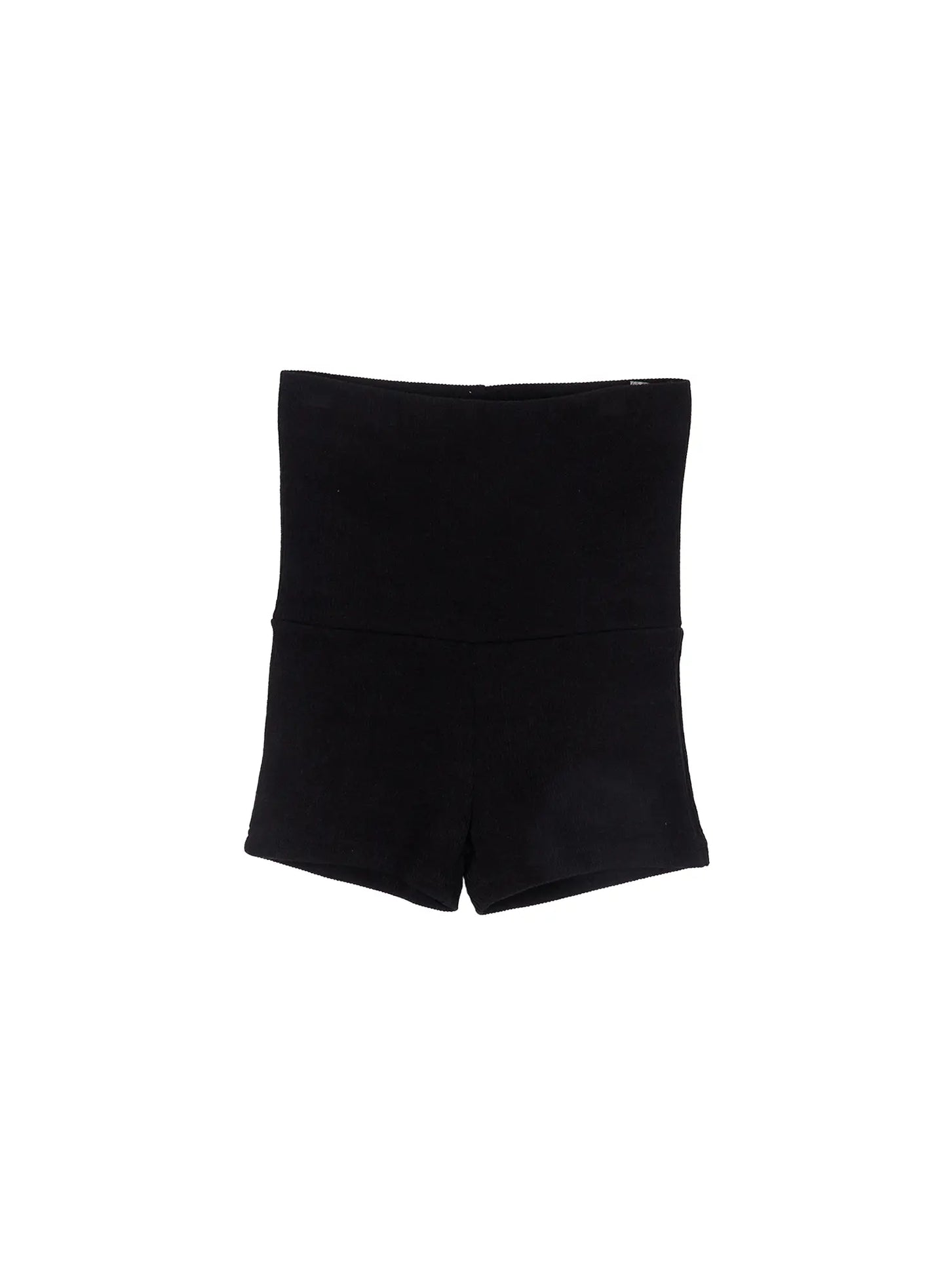 Basic Foldover High-Waisted Shorts CM513