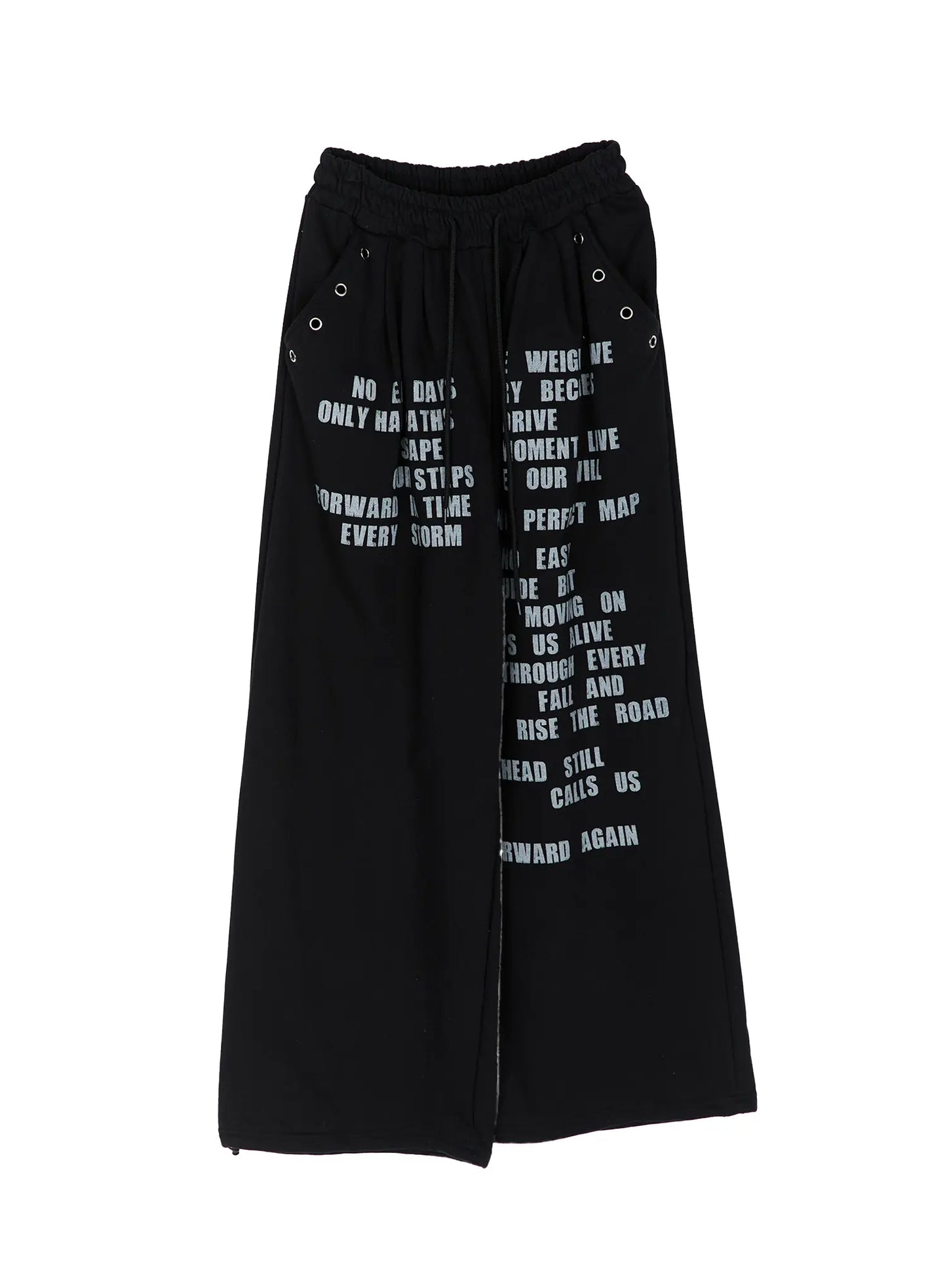 Casual Printed Wide Leg Sweatpants CY529