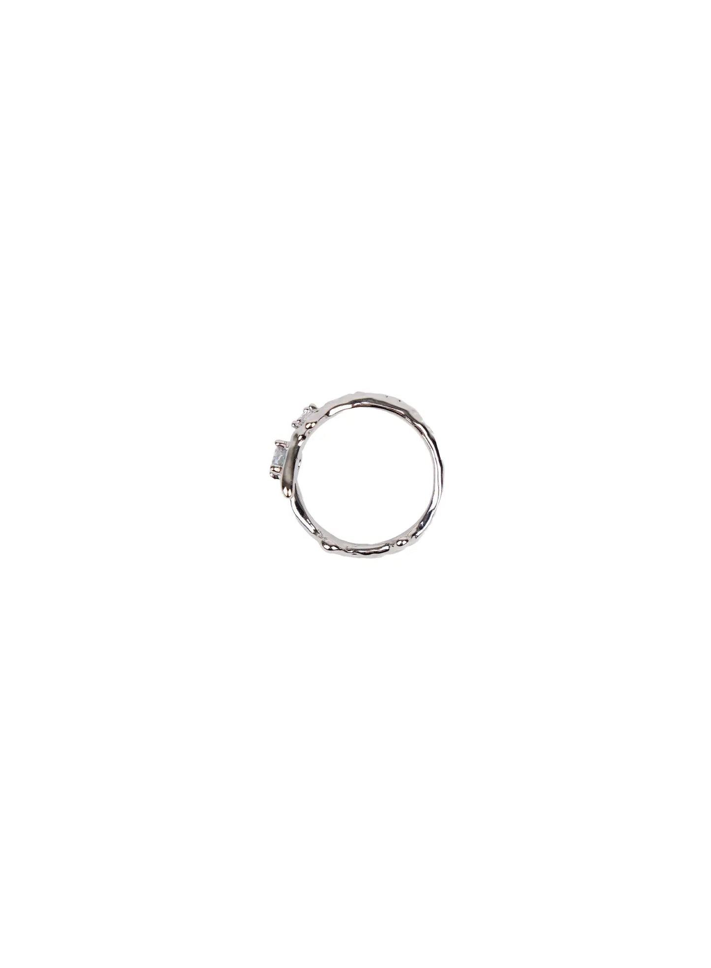 Blue Cubic Ring CA508