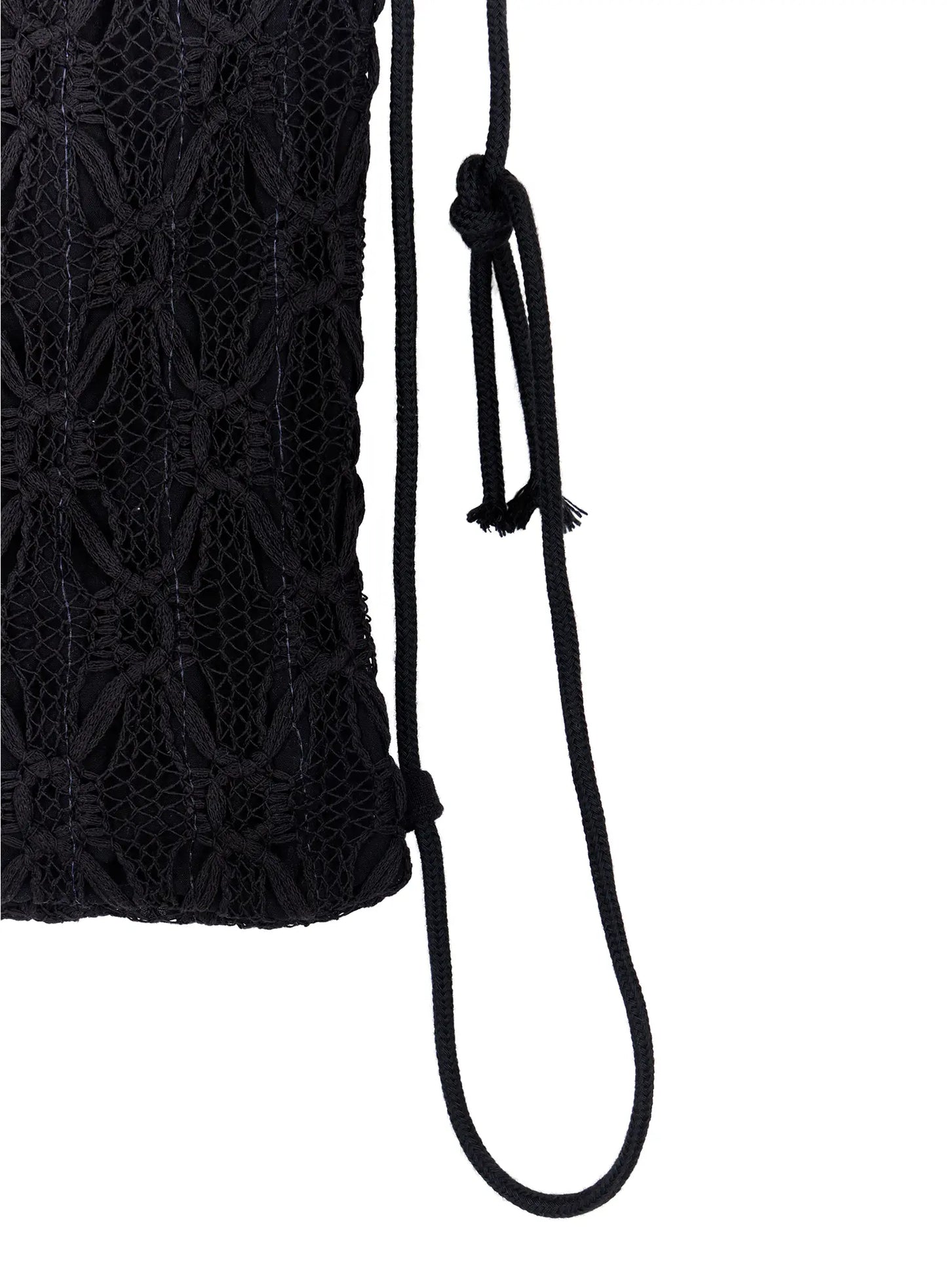 Chic Lace-Up Drawstring Backpack CA520