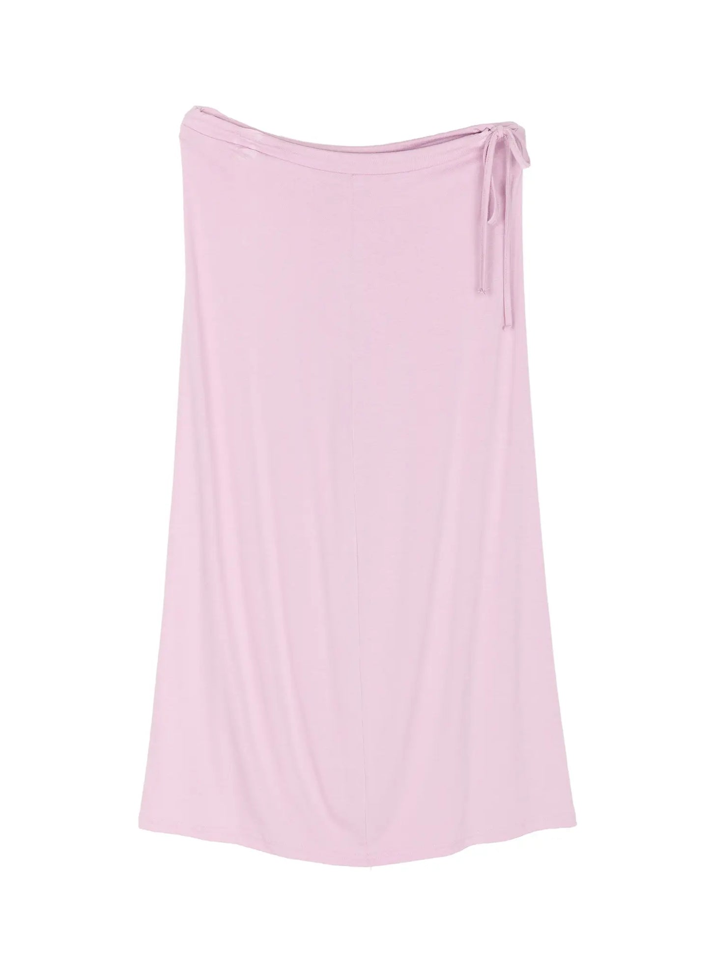 Basic Drawstring Maxi Skirt CU517