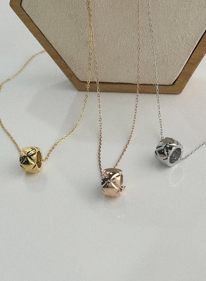 Bold Ring Necklace IL405