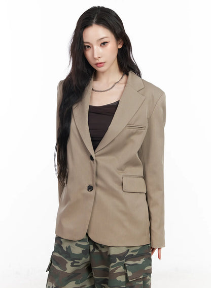 Casual Oversized Blazer CM518
