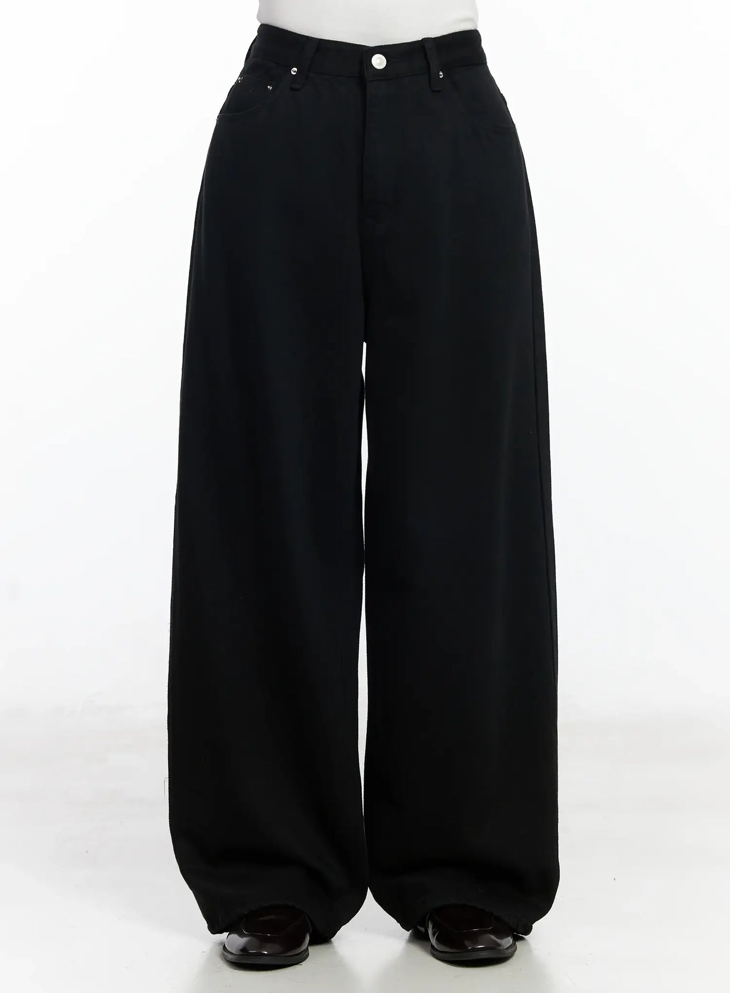 Basic Wide Leg Pants IJ529
