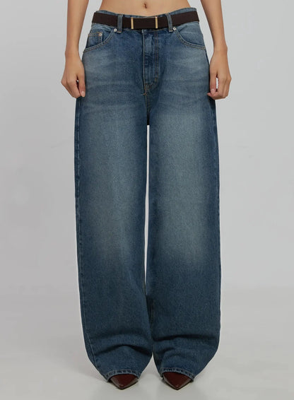 Akira Wide Leg Jeans IJ508