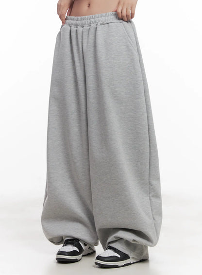 Basic Wide-Fit Sweatpants CU517