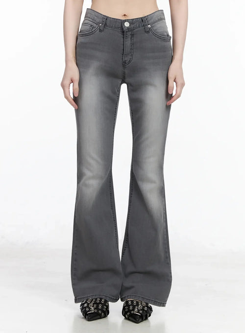 Aiana Slim Fit Bootcut Jeans IY511