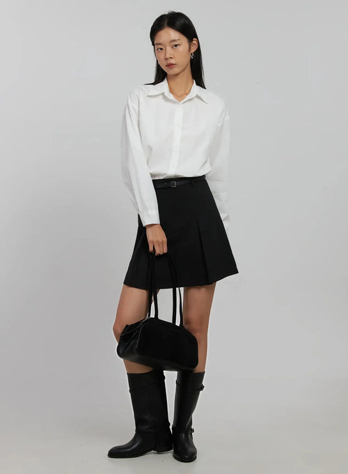 Classic Button-Up Shirt IJ508
