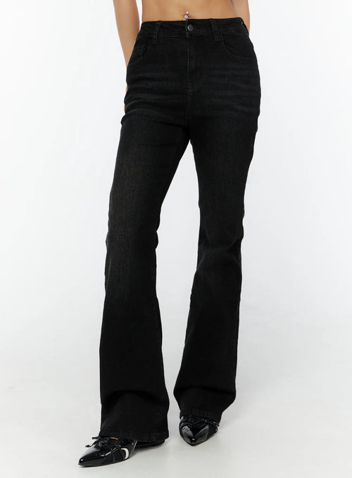 Alfie Hip-Pad Bootcut Jeans CY520