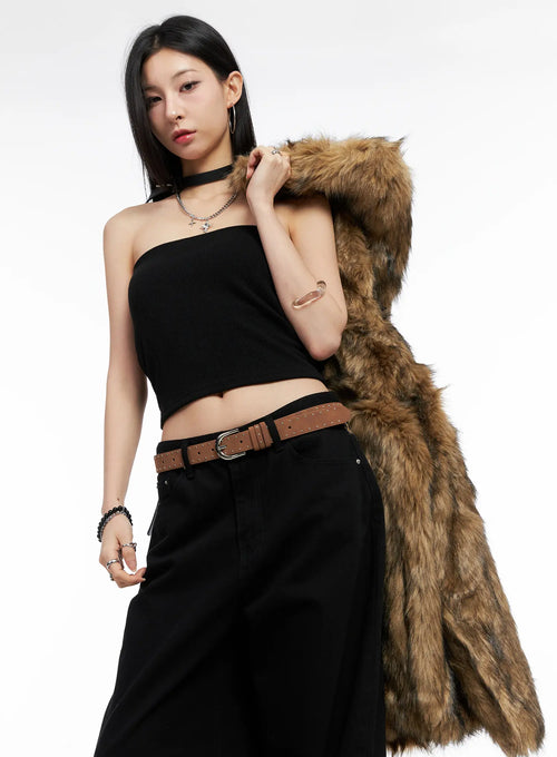 Basic Ribbed Tube Top CC1109