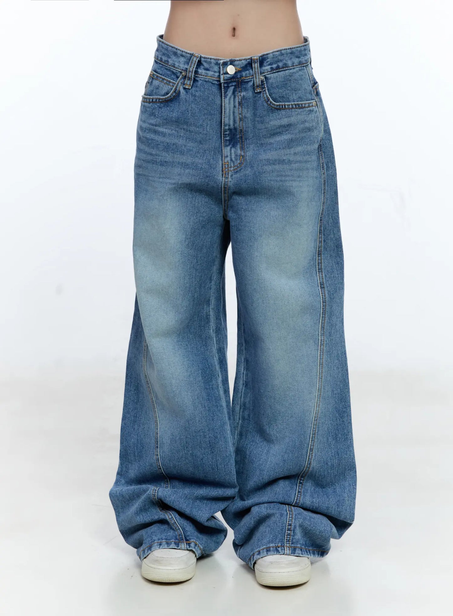 Ana Wide-Leg Denim Jeans CG507
