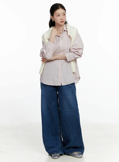 Alivia Casual Wide Leg Jeans F502