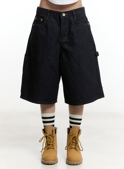 Carpenter Denim Wide-Leg Jorts CY501