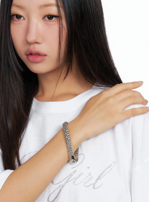 Bold Chain Link Bracelet CO514