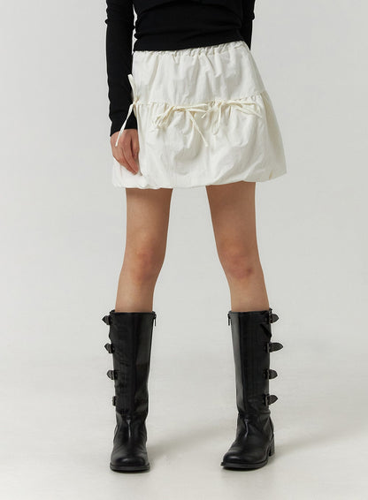 Bowknot Mini Skirt CF406