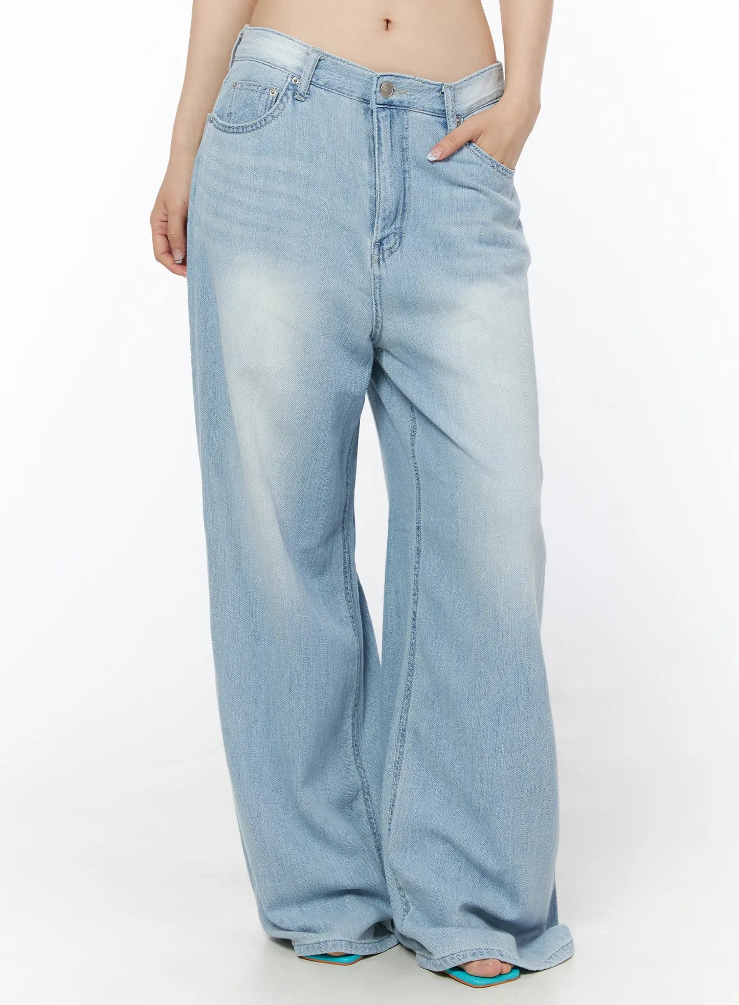 Azra Summer Washed Jeans IU515