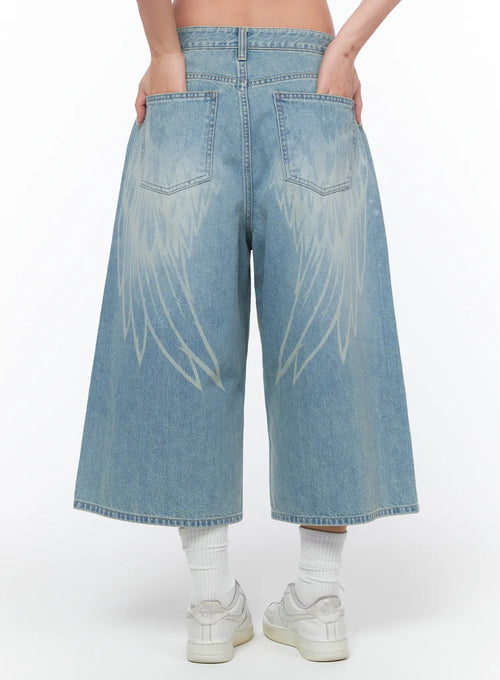 Aolani Angel Wing Bermuda Shorts CA514