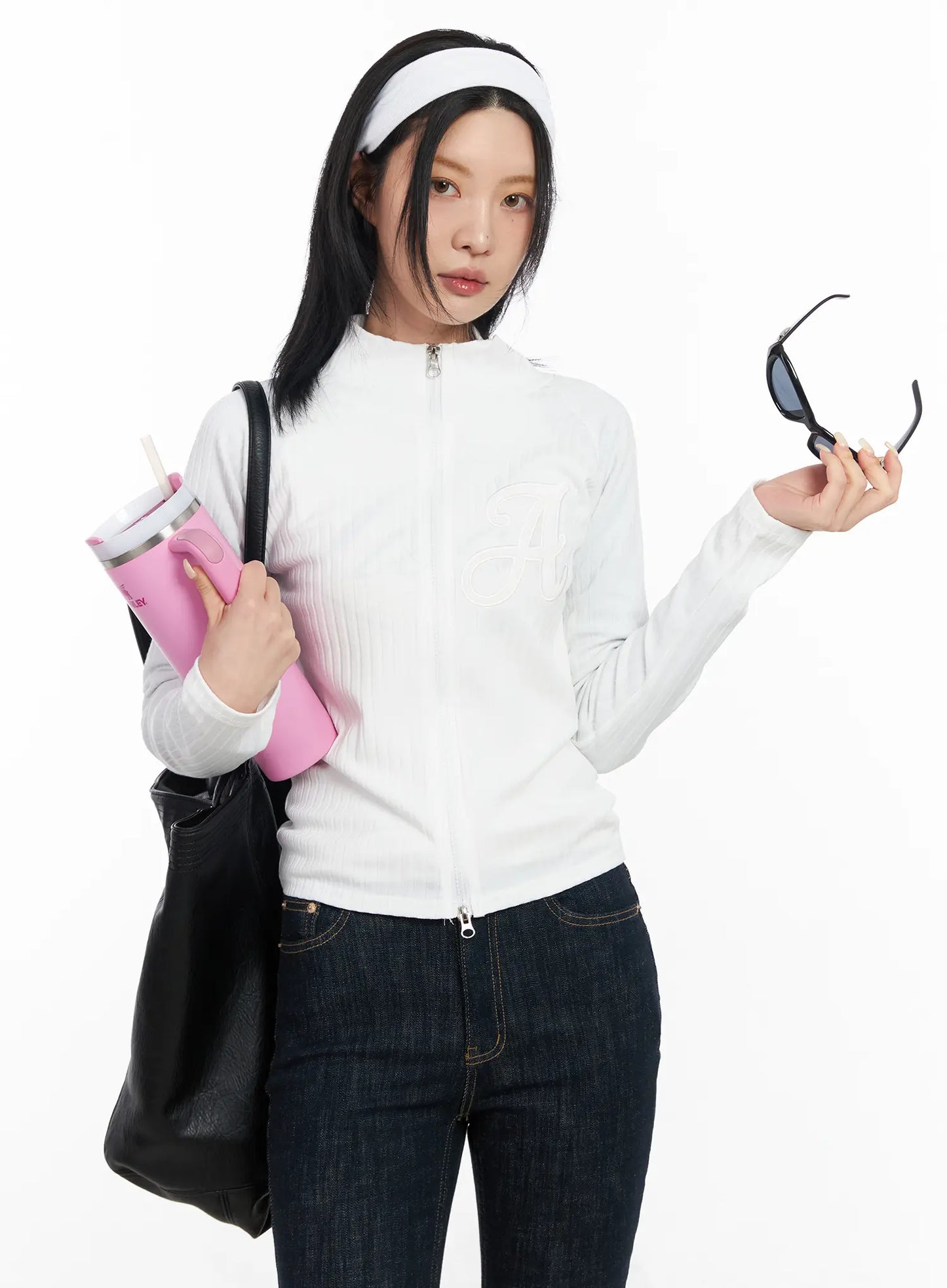 Athletic Zip-Up Track Jacket CF526