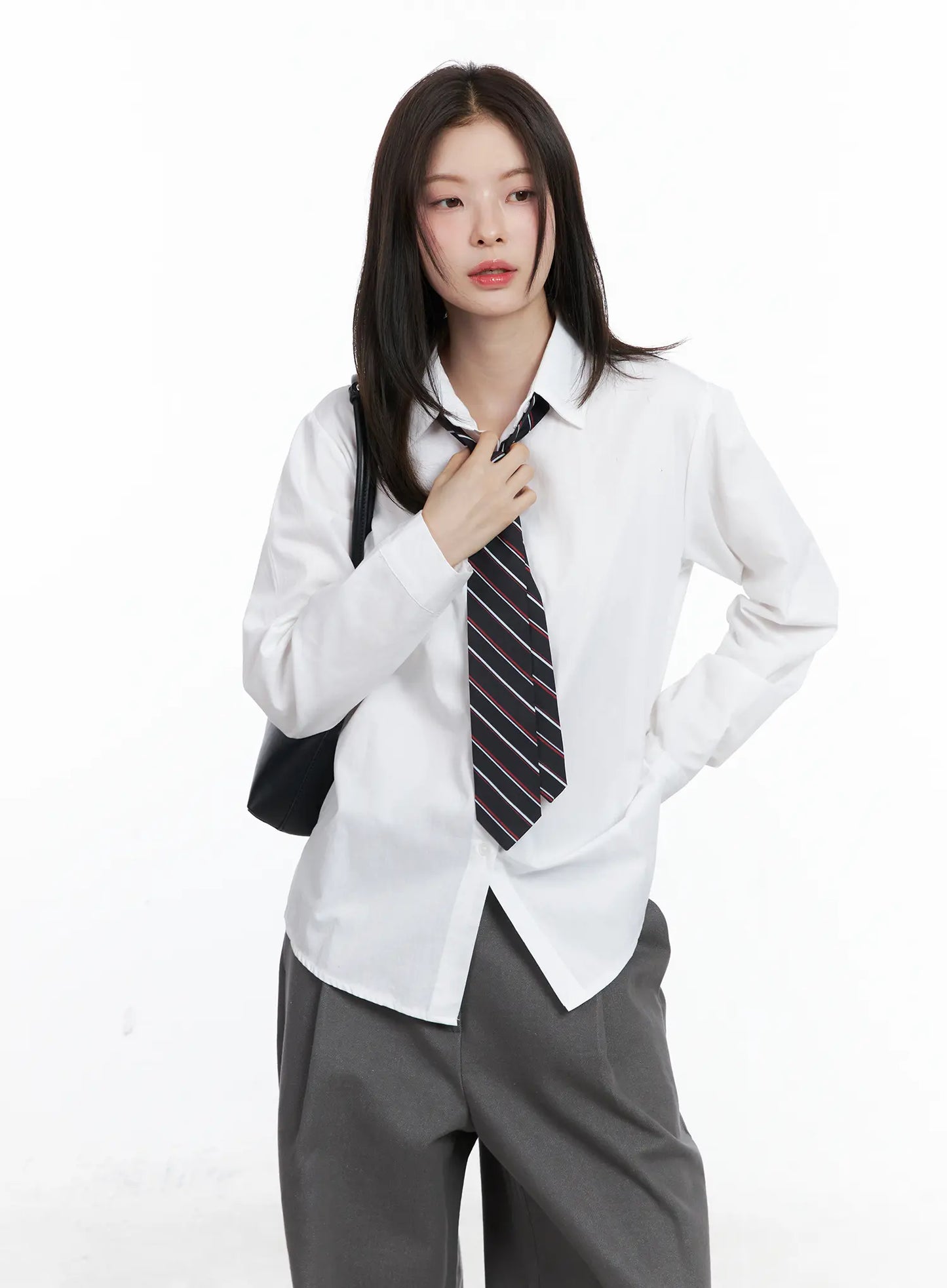 Classic Long Sleeve Button-Up Shirt CN519