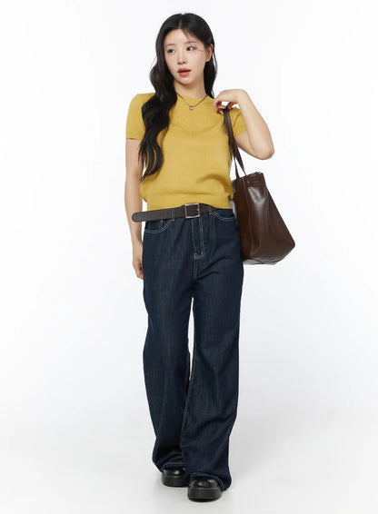 Aeri Non-Fade Relaxed Jeans CD805