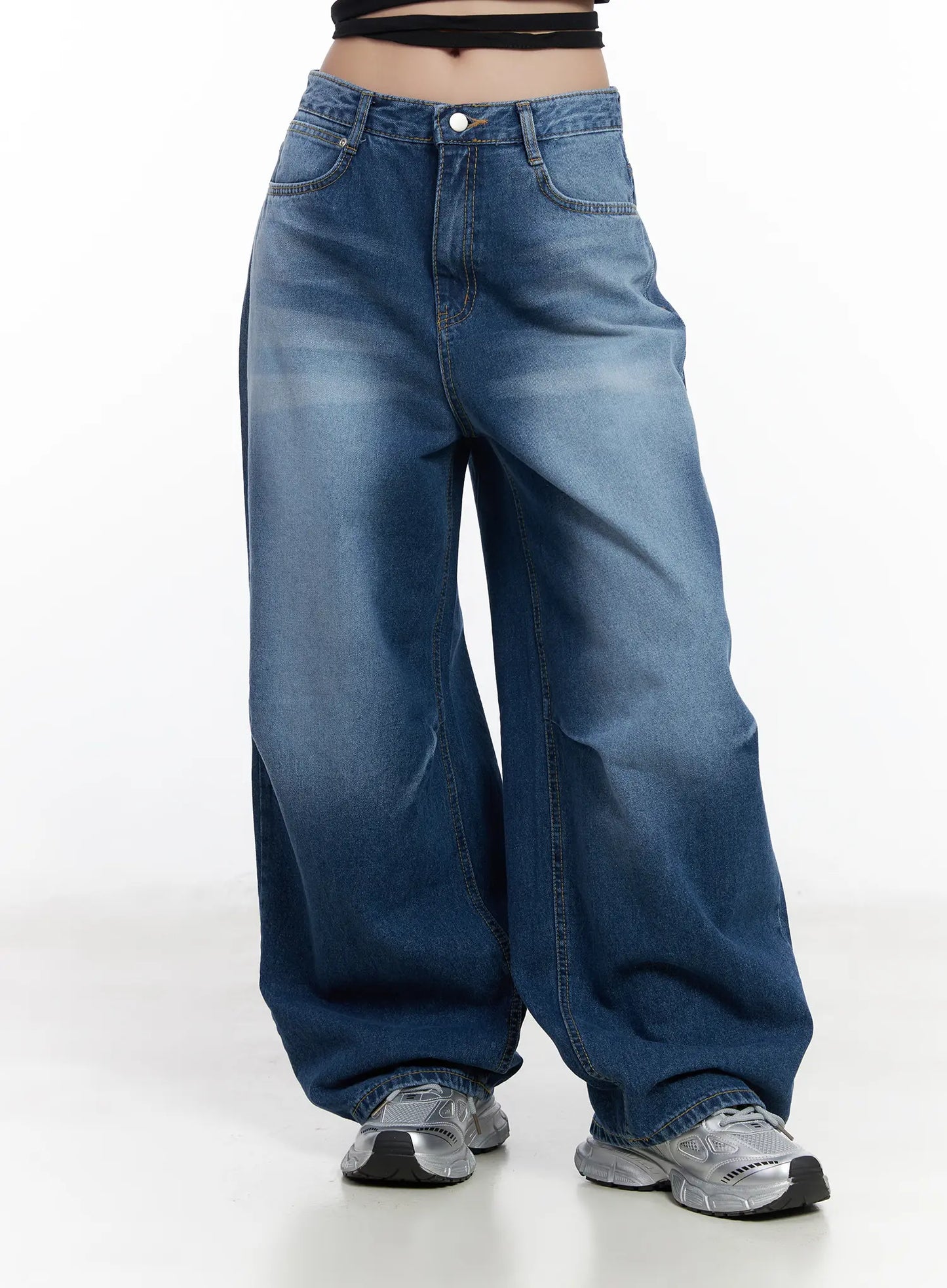 Azari Washed Baggy Jeans CJ530