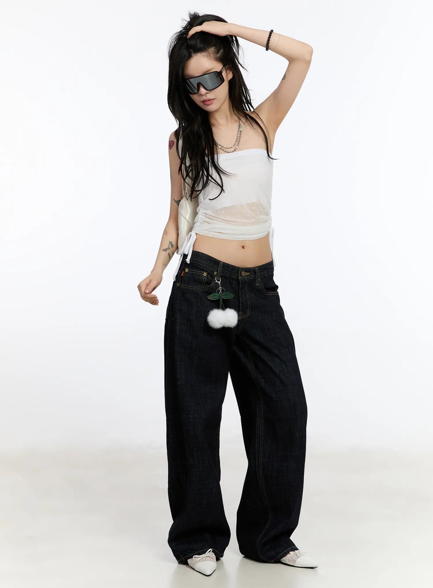 Aleia Dark Washed Jeans CA506