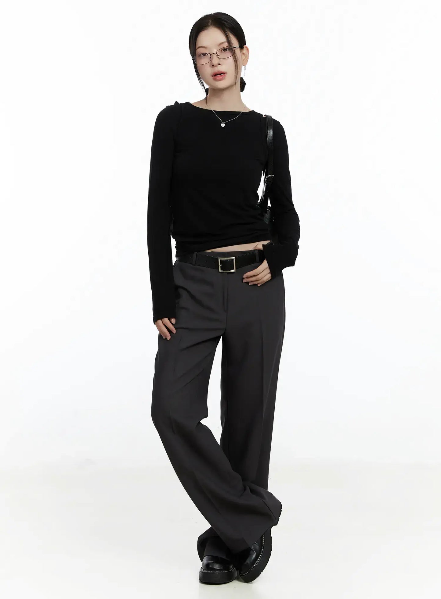 Classic Straight-Leg Trousers F502