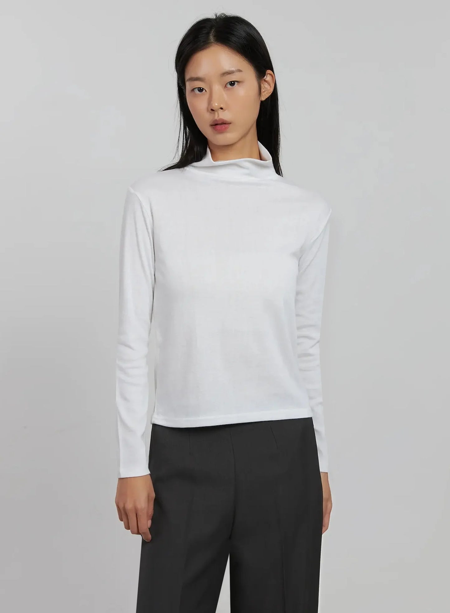 Basic Turtleneck Top IJ508
