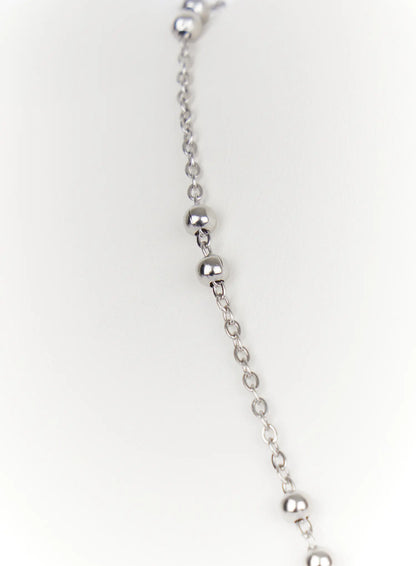 Beaded Star Charm Necklace IN514