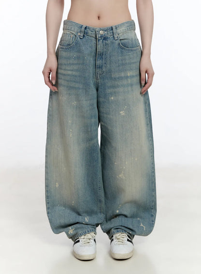 Adhara Vintage Baggy Jeans CA502