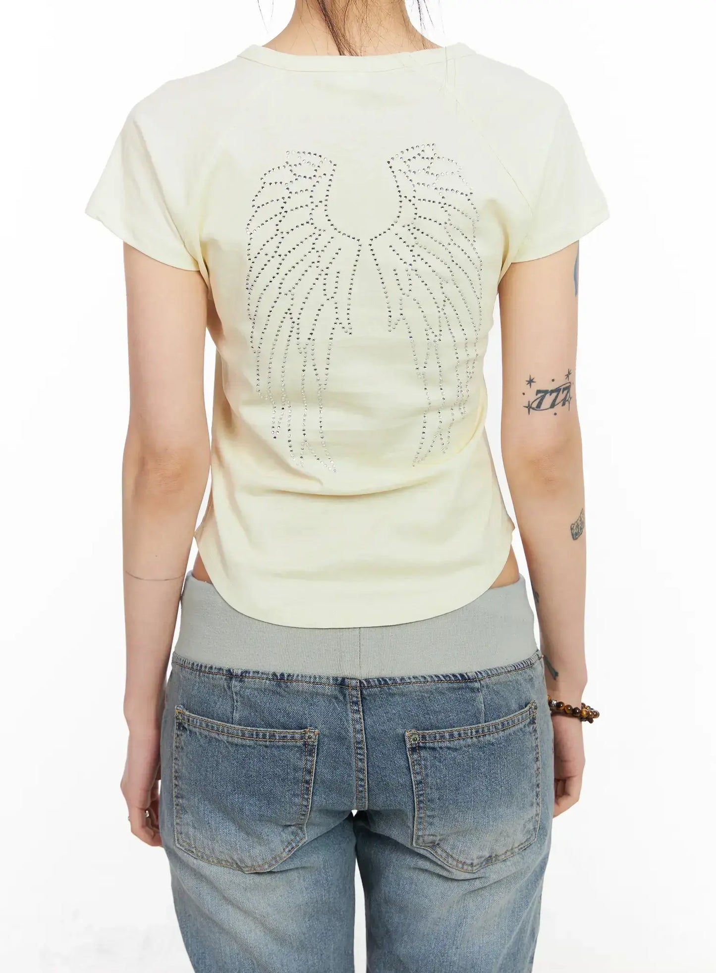 Angelic Rhinestone T-Shirt CM517