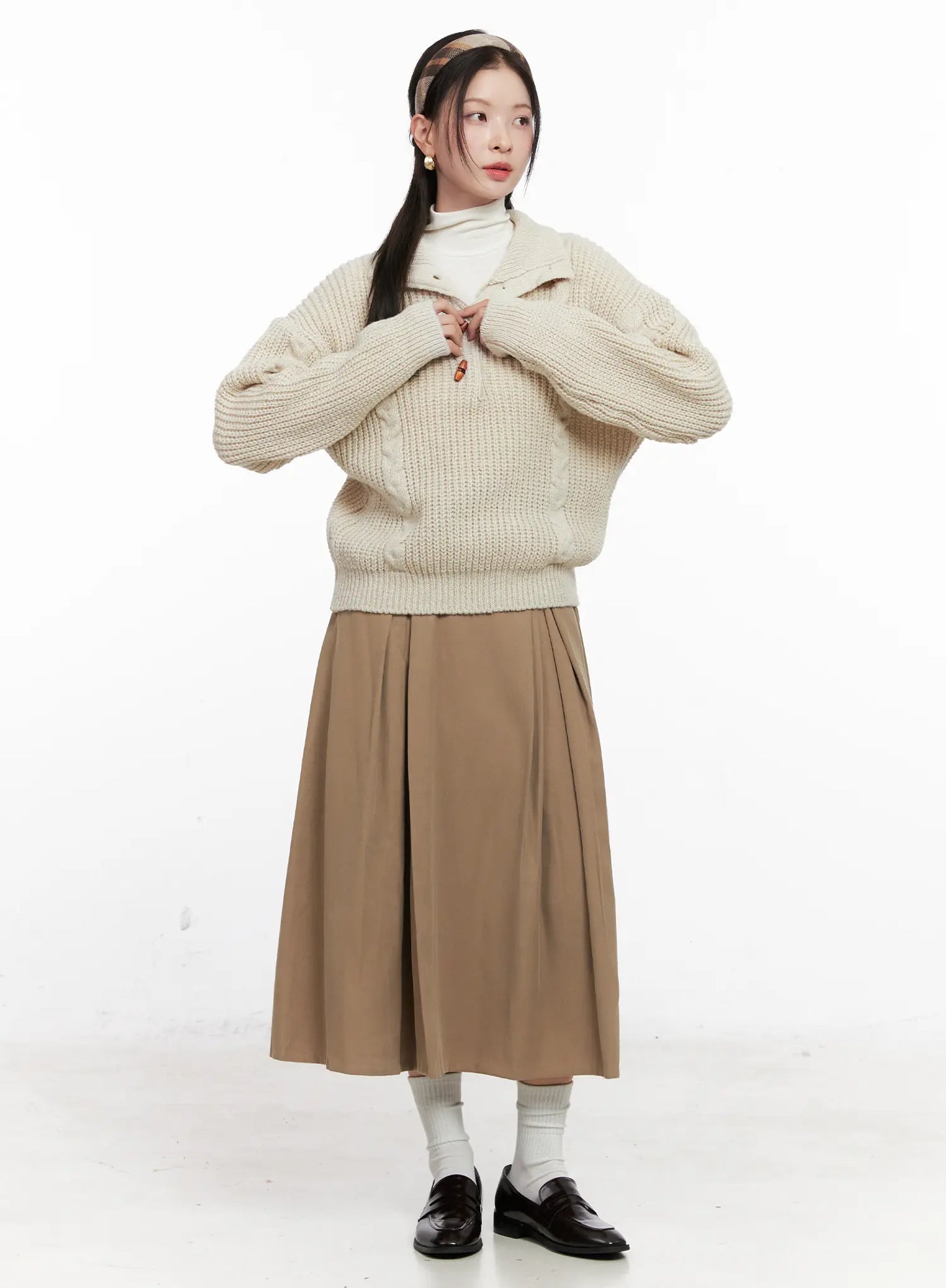 Chunky Knit Pullover CO531
