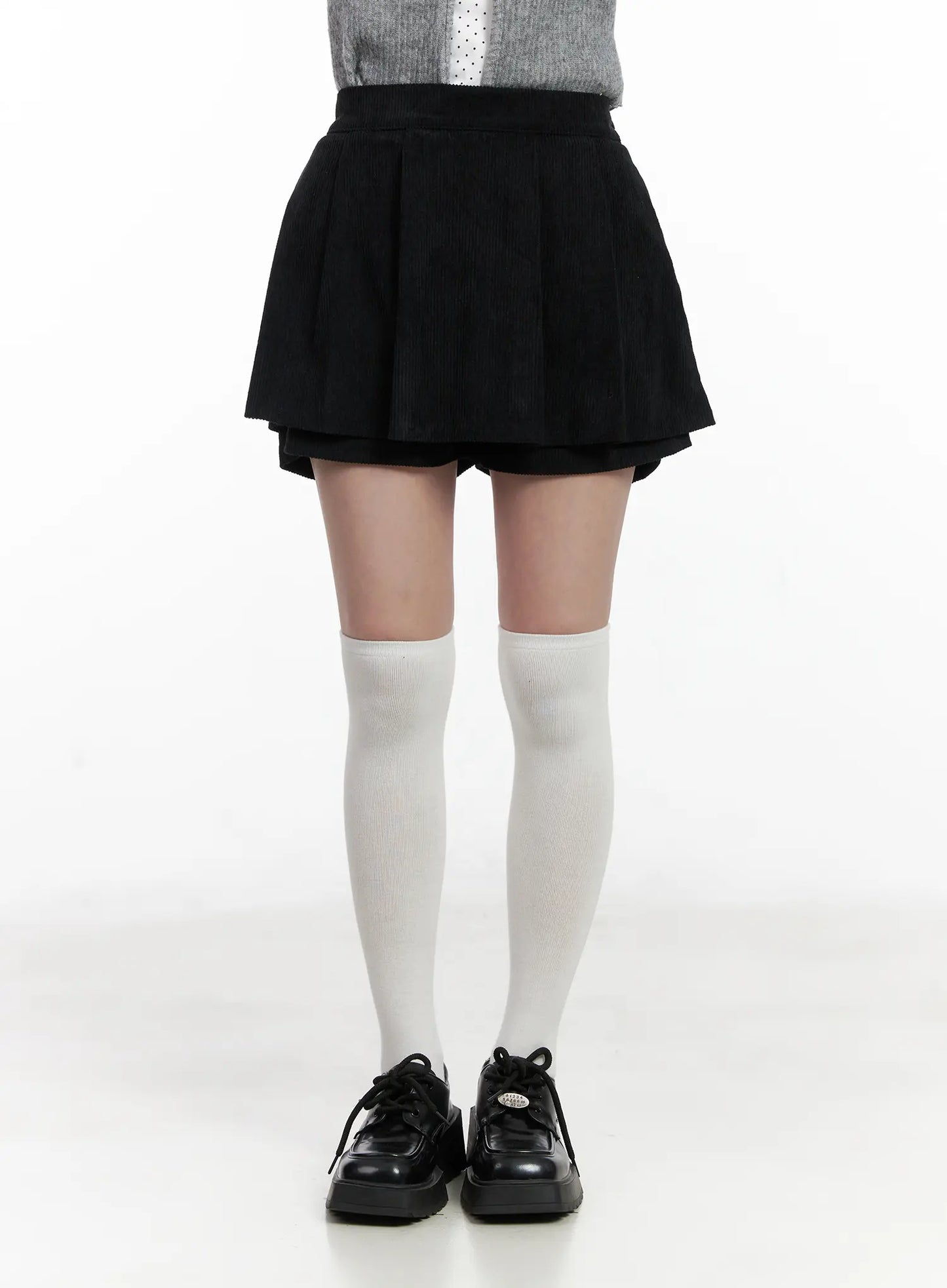 Classic Pleated Mini Skirt CN527