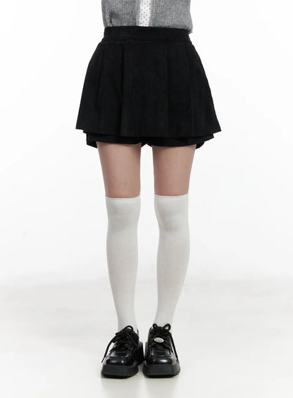 Classic Pleated Mini Skirt CN527