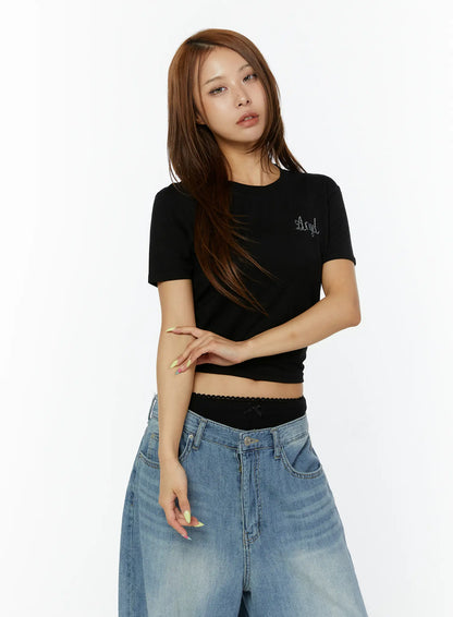 Angel Wing Graphic T-Shirt CY521