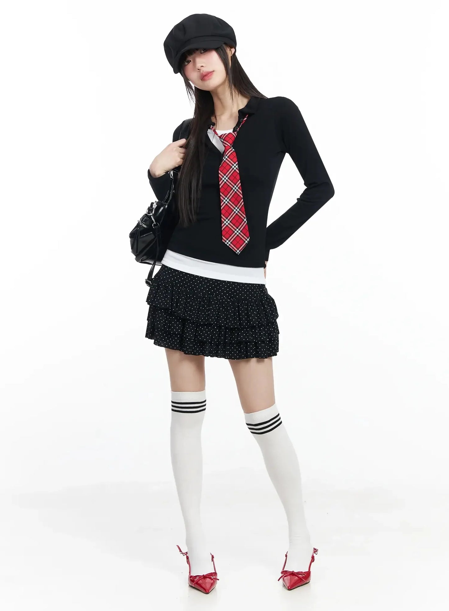 Classic Checkered Tie IF505