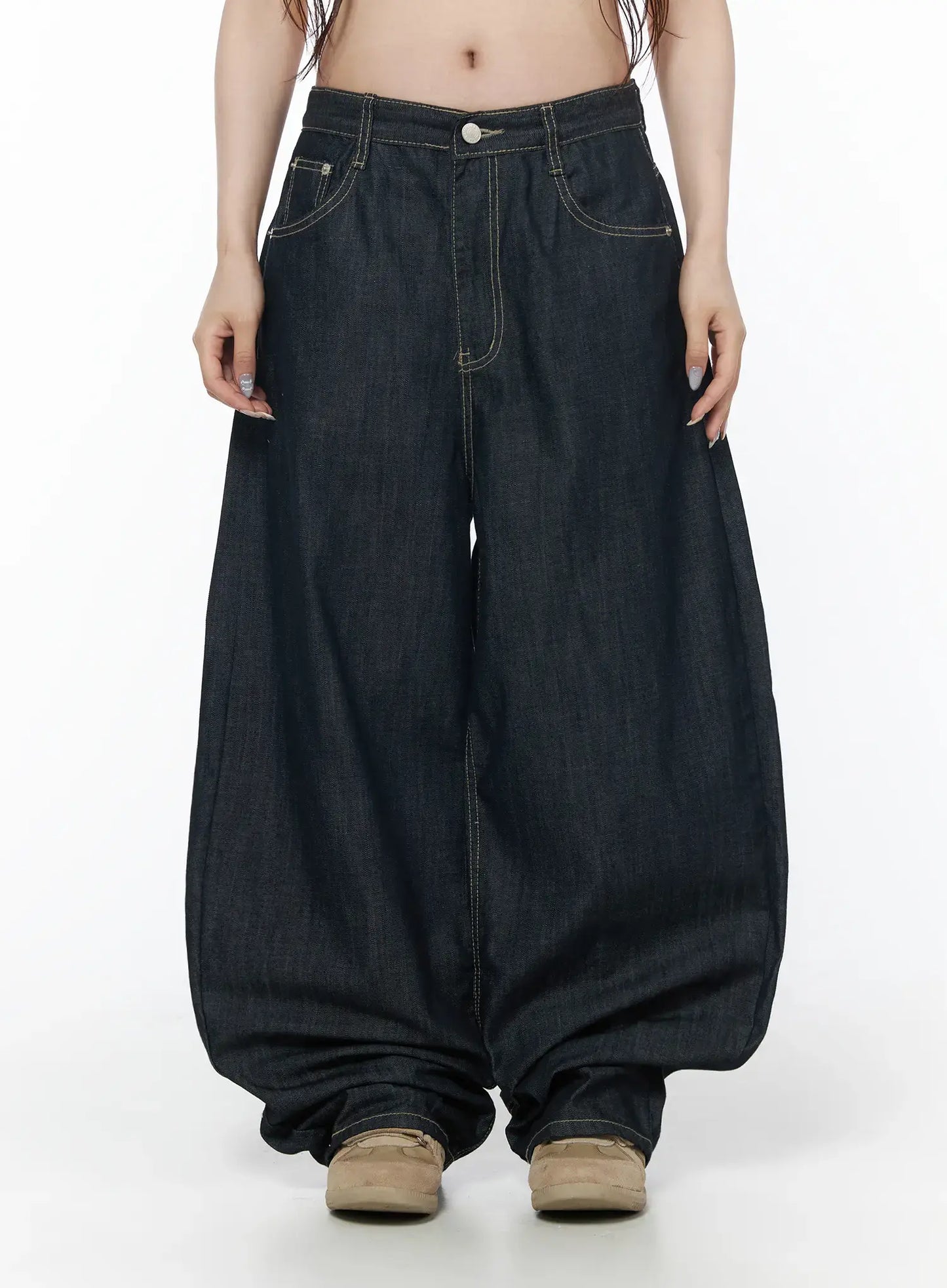 Adira Baggy Wide Jeans CU510