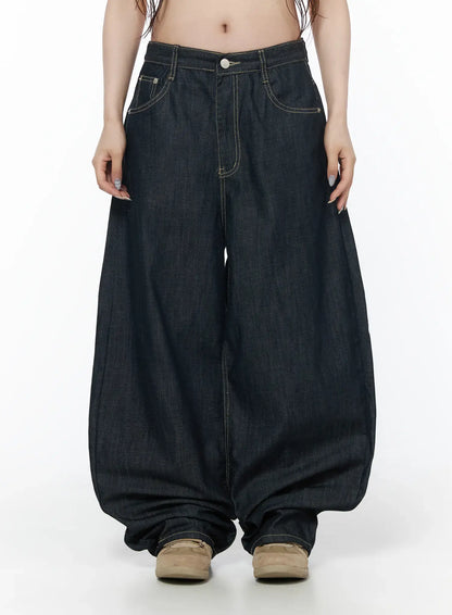 Adira Baggy Wide Jeans CU510