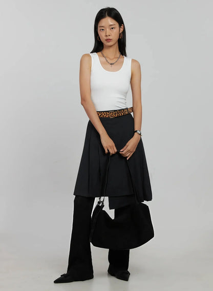 Classic U-Neck Tank Top IM520