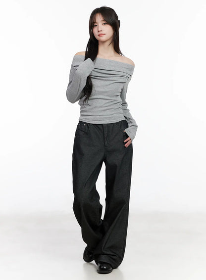 Ashton Wide Leg Jeans CM531