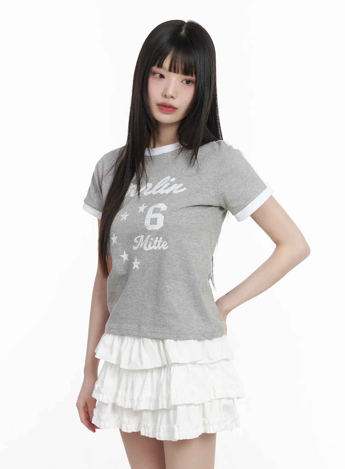 Berlin Track Ringer Tee CM524